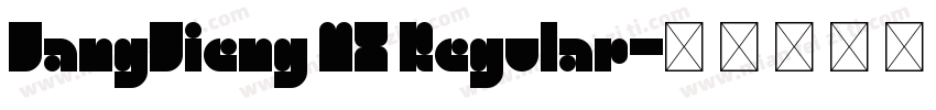 VangVieng MX Regular字体转换